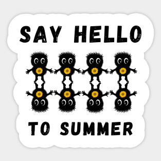 Say hello to summer Sticker